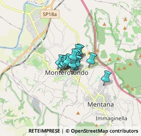 Mappa Via Carlo Pisacane, 00015 Monterotondo RM, Italia (0.595)