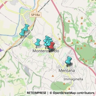 Mappa Via Solferino, 00015 Monterotondo RM, Italia (1.24077)