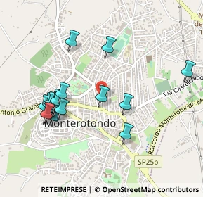 Mappa Via Carlo Pisacane, 00015 Monterotondo RM, Italia (0.51842)