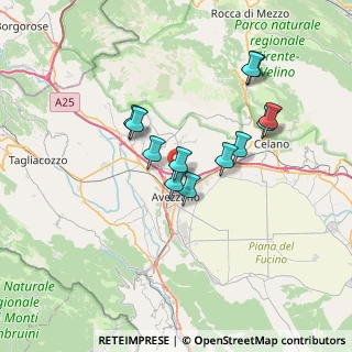 Mappa Entrata Pronto Soccorso, 67051 Avezzano AQ, Italia (6.28167)