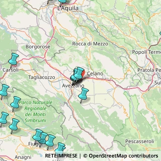 Mappa Via San Martino, 67051 Avezzano AQ, Italia (27.071)