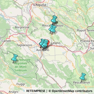 Mappa Via San Martino, 67051 Avezzano AQ, Italia (13.48417)