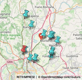 Mappa Via Salaria, 00138 Fonte di Papa RM, Italia (7.34294)