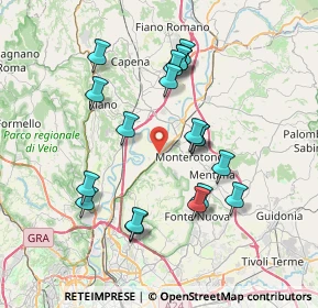 Mappa Via Salaria, 00138 Fonte di Papa RM, Italia (7.42895)