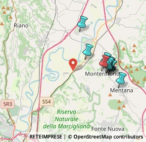 Mappa Via Salaria, 00138 Fonte di Papa RM, Italia (3.77667)