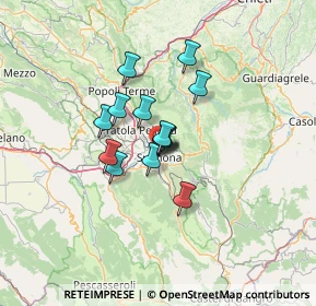 Mappa 67039 Sulmona AQ, Italia (8.66286)