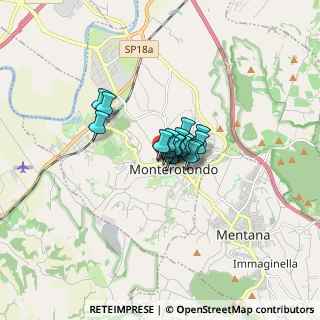 Mappa Via Ventotene, 00015 Monterotondo RM, Italia (0.72611)