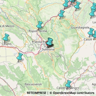 Mappa Via Eugenio Montale, 67039 Sulmona AQ, Italia (27.023)