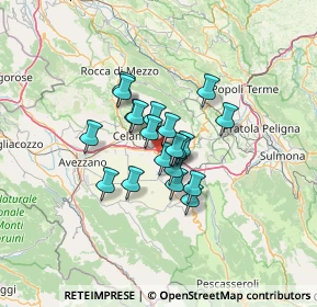 Mappa Raccordo SS5, 67040 Collarmele AQ, Italia (8.8975)