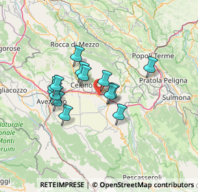 Mappa Raccordo SS5, 67040 Collarmele AQ, Italia (11.43643)