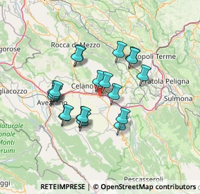 Mappa Raccordo SS5, 67040 Collarmele AQ, Italia (12.269)