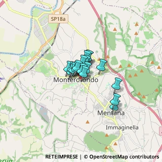 Mappa Via Madonna di Loreto, 00015 Monterotondo RM, Italia (0.87778)