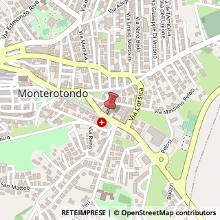 Mappa Via Monte Cristo, 21, 00015 Monterotondo, Roma (Lazio)