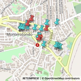 Mappa Via Madonna di Loreto, 00015 Monterotondo RM, Italia (0.2105)