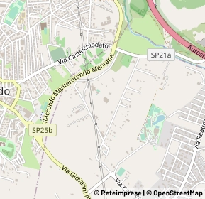 Mappa Via Monginevro, 00013 Monterotondo RM, Italia (0.39615)