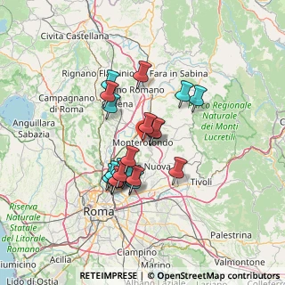 Mappa Piazza Mentana, 00015 Monterotondo RM, Italia (11.7595)