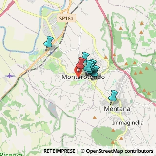 Mappa Piazza Comitato di Liberazione Nazionale, 00015 Monterotondo RM, Italia (0.93273)