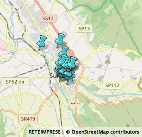 Mappa Via Atri, 67039 Sulmona AQ, Italia (0.83556)