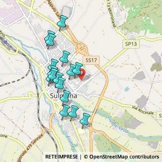Mappa Via Atri, 67039 Sulmona AQ, Italia (0.93688)