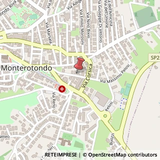 Mappa Via Madonna di Loreto, 15, 00015 Monterotondo, Roma (Lazio)