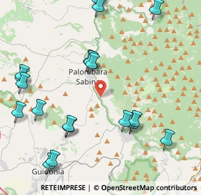 Mappa Via Maremmana Inferiore, 00018 Palombara Sabina RM, Italia (5.497)