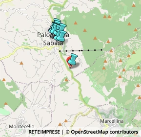 Mappa Via Maremmana Inferiore, 00018 Palombara Sabina RM, Italia (1.79083)