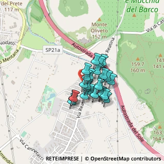 Mappa Via Busoni, 00013 Mentana RM, Italia (0.28462)