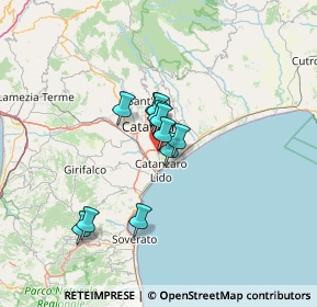 Mappa Viale Magna Grecia, 88060 Catanzaro CZ, Italia (9.80364)