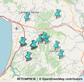 Mappa Vicolo IV le Mura, 88025 Maida CZ, Italia (7.04267)