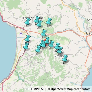 Mappa Via Ottorino de Flore, 88025 Maida CZ, Italia (6.38059)