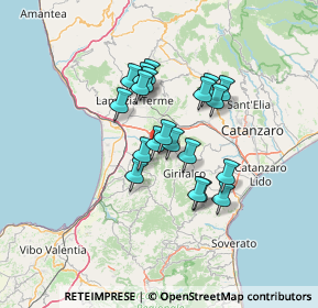 Mappa Via Ottorino de Flore, 88025 Maida CZ, Italia (11.1445)