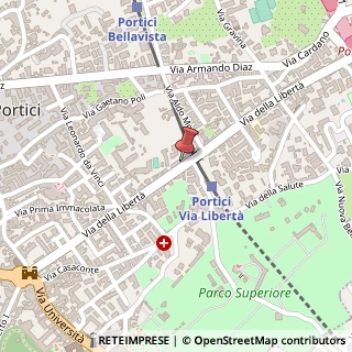 Mappa Via della Libertà, 216, 80055 Portici NA, Italia, 80055 Portici, Napoli (Campania)