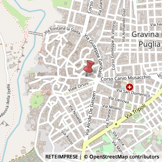 Mappa Piazza della Repubblica, 18, 70024 Gravina in Puglia, Bari (Puglia)