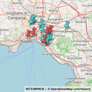 Mappa CAP, 80055 Portici NA, Italia (5.45063)
