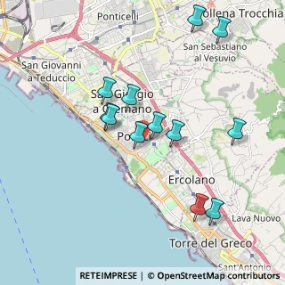 Mappa Viale Gian Lorenzo Bernini, 80055 Portici NA, Italia (2.0275)