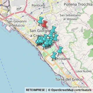 Mappa Viale Gian Lorenzo Bernini, 80055 Portici NA, Italia (0.87588)