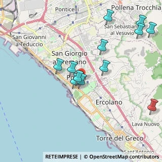 Mappa CAP, 80055 Portici NA, Italia (2.29333)