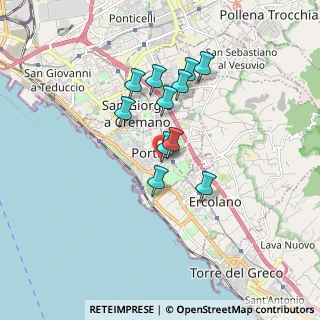 Mappa Viale Giotto, 80055 Portici NA, Italia (1.46273)