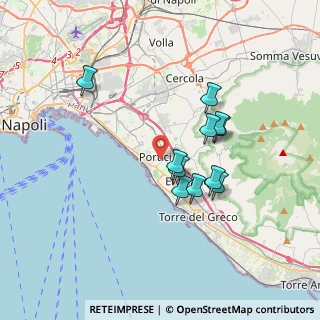 Mappa CAP, 80055 Portici NA, Italia (3.20727)
