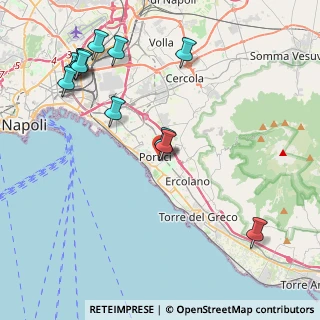 Mappa Viale Giotto, 80055 Portici NA, Italia (5.22417)