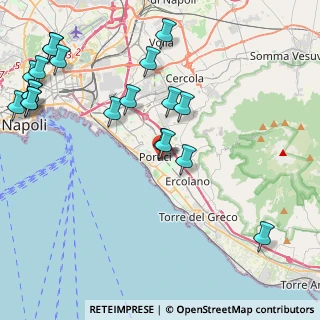 Mappa CAP, 80055 Portici NA, Italia (5.777)