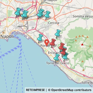 Mappa Viale Gian Lorenzo Bernini, 80055 Portici NA, Italia (4.74133)