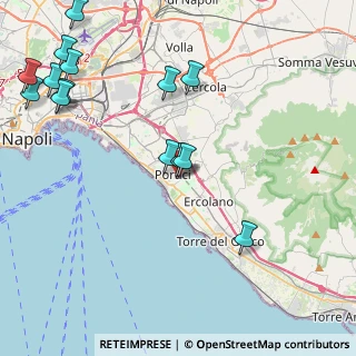 Mappa Viale Gian Lorenzo Bernini, 80055 Portici NA, Italia (5.69429)
