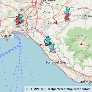 Mappa Viale Gian Lorenzo Bernini, 80055 Portici NA, Italia (4.2775)