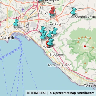 Mappa Viale Gian Lorenzo Bernini, 80055 Portici NA, Italia (4.34214)