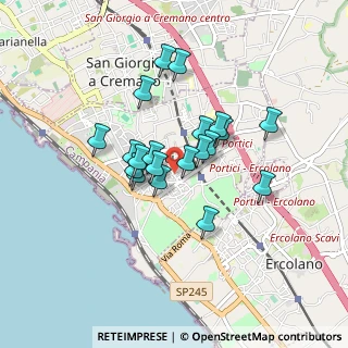 Mappa Viale Gian Lorenzo Bernini, 80055 Portici NA, Italia (0.701)