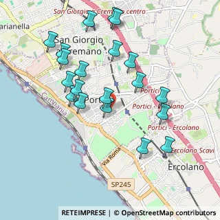 Mappa Viale Gian Lorenzo Bernini, 80055 Portici NA, Italia (1.077)