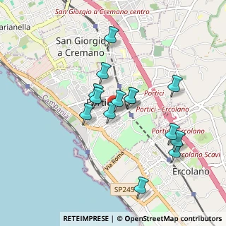 Mappa CAP, 80055 Portici NA, Italia (0.84714)