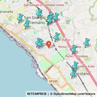 Mappa CAP, 80055 Portici NA, Italia (1.24286)