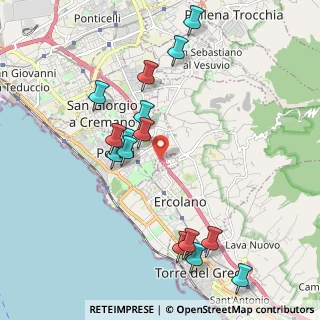 Mappa Via Madonnelle, 80055 Portici NA, Italia (2.30867)